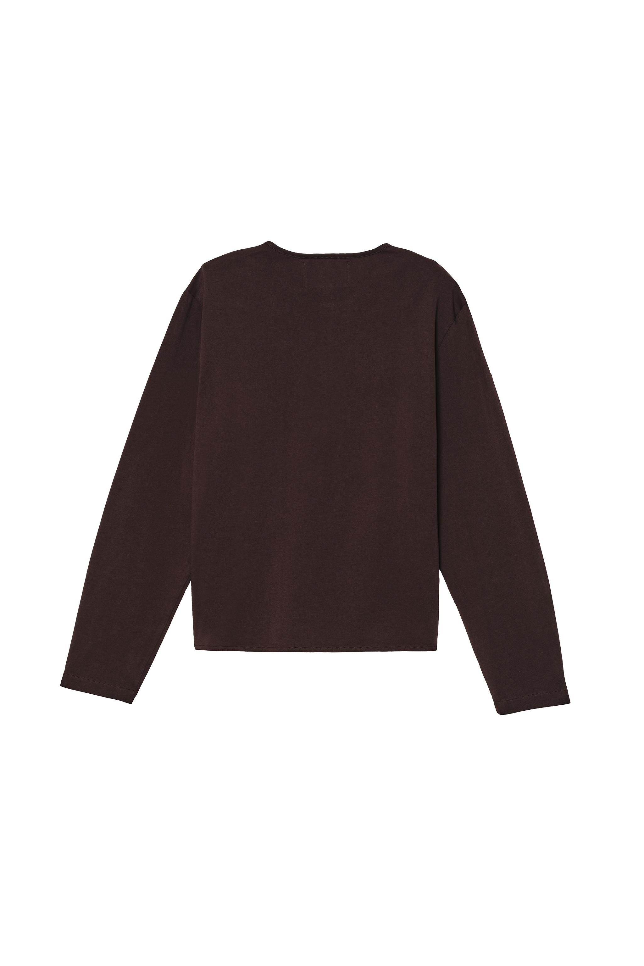 T-SHIRT REGULAR FIT COL TUNISIEN
